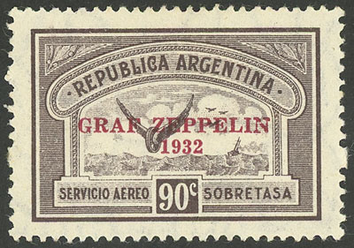 Lot 1083 - Argentina airmail -  Guillermo Jalil - Philatino Auction # 2335 ARGENTINA: General auction with very good material and very low starts!