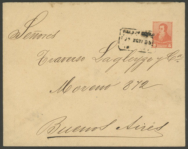 Lot 1344 - Argentina postal history - Guillermo Jalil - Philatino Auction # 2335 ARGENTINA: General auction with very good material and very low starts! Lot 1344 - Argentina postal history - Guillermo Jalil - Philatino Auction # 2335 ARGENTINA: General auction with very good material and very low starts!