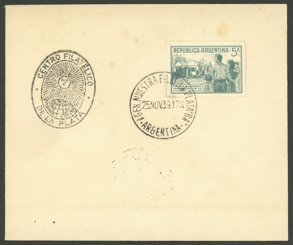 Lot 1371 - Argentina postal history - Guillermo Jalil - Philatino Auction # 2335 ARGENTINA: General auction with very good material and very low starts! Lot 1371 - Argentina postal history - Guillermo Jalil - Philatino Auction # 2335 ARGENTINA: General auction with very good material and very low starts!