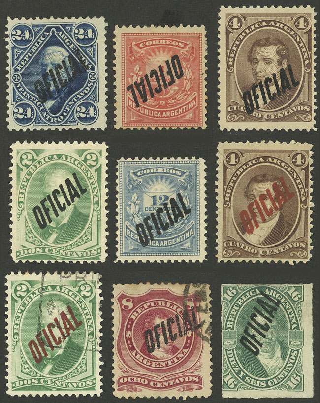 Lot 1266 - Argentina OFFICIAL STAMPS - LOTS - Guillermo Jalil - Philatino Auction # 2335 ARGENTINA: General auction with very good material and very low starts! Lot 1266 - Argentina OFFICIAL STAMPS - LOTS - Guillermo Jalil - Philatino Auction # 2335 ARGENTINA: General auction with very good material and very low starts!
