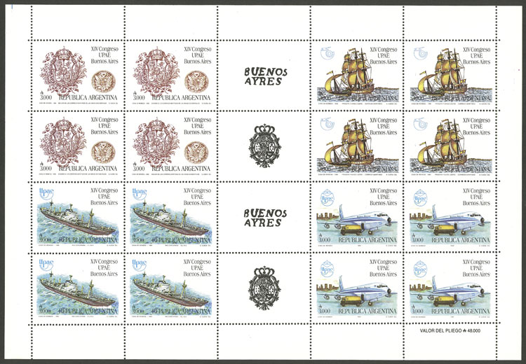 Lot 1004 - Argentina general issues - Guillermo Jalil - Philatino Auction # 2335 ARGENTINA: General auction with very good material and very low starts! Lot 1004 - Argentina general issues - Guillermo Jalil - Philatino Auction # 2335 ARGENTINA: General auction with very good material and very low starts!