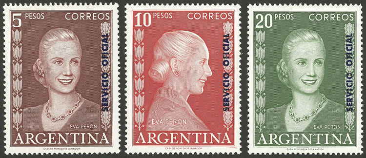 Lot 1245 - Argentina official stamps - Guillermo Jalil - Philatino Auction # 2335 ARGENTINA: General auction with very good material and very low starts! Lot 1245 - Argentina official stamps - Guillermo Jalil - Philatino Auction # 2335 ARGENTINA: General auction with very good material and very low starts!