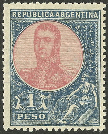 Lot 234 - Argentina general issues -  Guillermo Jalil - Philatino Auction # 2335 ARGENTINA: General auction with very good material and very low starts!