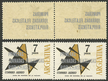 Lot 1117 - Argentina airmail - Guillermo Jalil - Philatino Auction # 2335 ARGENTINA: General auction with very good material and very low starts! Lot 1117 - Argentina airmail - Guillermo Jalil - Philatino Auction # 2335 ARGENTINA: General auction with very good material and very low starts!