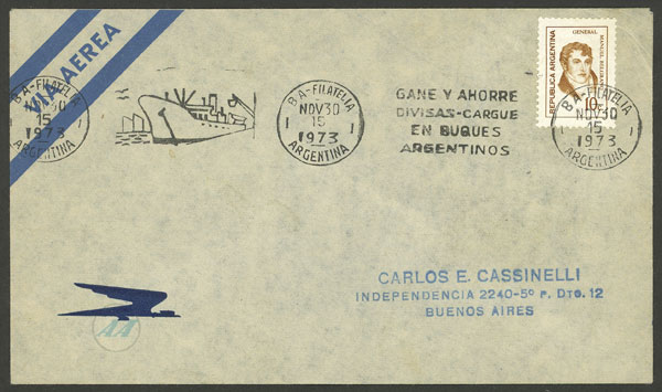 Lot 1422 - Argentina postal history - Guillermo Jalil - Philatino Auction # 2335 ARGENTINA: General auction with very good material and very low starts! Lot 1422 - Argentina postal history - Guillermo Jalil - Philatino Auction # 2335 ARGENTINA: General auction with very good material and very low starts!