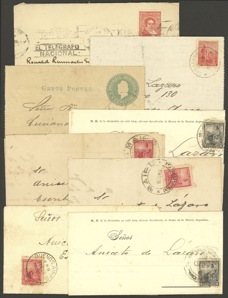 Lot 1348 - Argentina postal history - Guillermo Jalil - Philatino Auction # 2335 ARGENTINA: General auction with very good material and very low starts! Lot 1348 - Argentina postal history - Guillermo Jalil - Philatino Auction # 2335 ARGENTINA: General auction with very good material and very low starts!