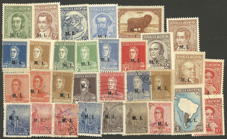 Lot 1262 - Argentina OFFICIAL STAMPS - LOTS - Guillermo Jalil - Philatino Auction # 2335 ARGENTINA: General auction with very good material and very low starts! Lot 1262 - Argentina OFFICIAL STAMPS - LOTS - Guillermo Jalil - Philatino Auction # 2335 ARGENTINA: General auction with very good material and very low starts!