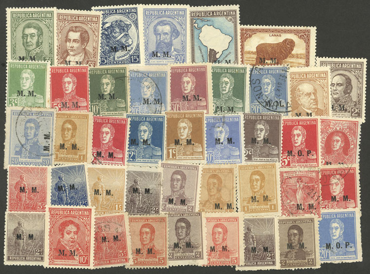 Lot 1260 - Argentina OFFICIAL STAMPS - LOTS - Guillermo Jalil - Philatino Auction # 2335 ARGENTINA: General auction with very good material and very low starts! Lot 1260 - Argentina OFFICIAL STAMPS - LOTS - Guillermo Jalil - Philatino Auction # 2335 ARGENTINA: General auction with very good material and very low starts!