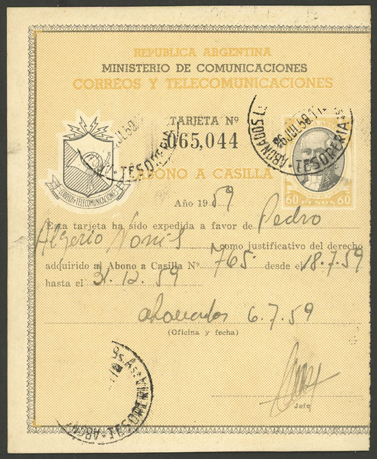 Lot 1304 - Argentina Postal stationery - Guillermo Jalil - Philatino Auction # 2335 ARGENTINA: General auction with very good material and very low starts! Lot 1304 - Argentina Postal stationery - Guillermo Jalil - Philatino Auction # 2335 ARGENTINA: General auction with very good material and very low starts!