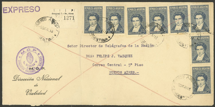 Lot 1372 - Argentina postal history - Guillermo Jalil - Philatino Auction # 2335 ARGENTINA: General auction with very good material and very low starts! Lot 1372 - Argentina postal history - Guillermo Jalil - Philatino Auction # 2335 ARGENTINA: General auction with very good material and very low starts!