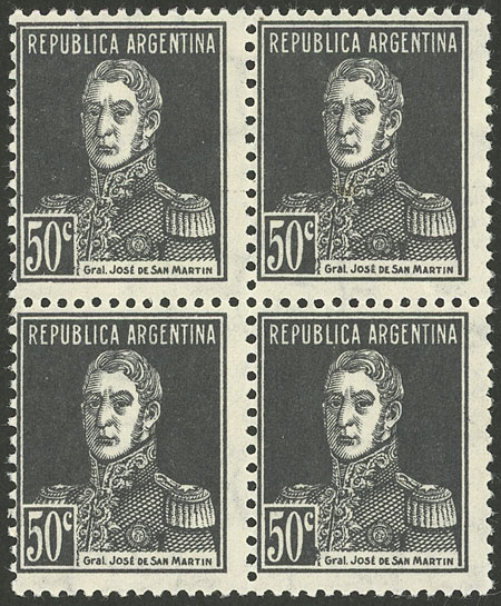Lot 299 - Argentina general issues -  Guillermo Jalil - Philatino Auction # 2335 ARGENTINA: General auction with very good material and very low starts!