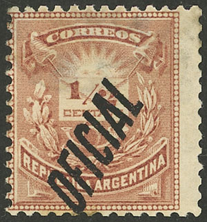 Lot 1185 - Argentina official stamps - Guillermo Jalil - Philatino Auction # 2335 ARGENTINA: General auction with very good material and very low starts! Lot 1185 - Argentina official stamps - Guillermo Jalil - Philatino Auction # 2335 ARGENTINA: General auction with very good material and very low starts!