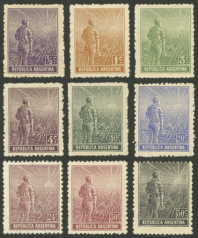 Lot 239 - Argentina general issues -  Guillermo Jalil - Philatino Auction # 2335 ARGENTINA: General auction with very good material and very low starts!