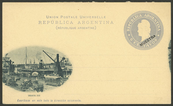 Lot 1328 - Argentina Postal stationery - Guillermo Jalil - Philatino Auction # 2335 ARGENTINA: General auction with very good material and very low starts! Lot 1328 - Argentina Postal stationery - Guillermo Jalil - Philatino Auction # 2335 ARGENTINA: General auction with very good material and very low starts!