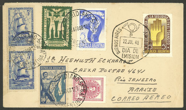Lot 1509 - Argentina cinderellas - Guillermo Jalil - Philatino Auction # 2335 ARGENTINA: General auction with very good material and very low starts! Lot 1509 - Argentina cinderellas - Guillermo Jalil - Philatino Auction # 2335 ARGENTINA: General auction with very good material and very low starts!