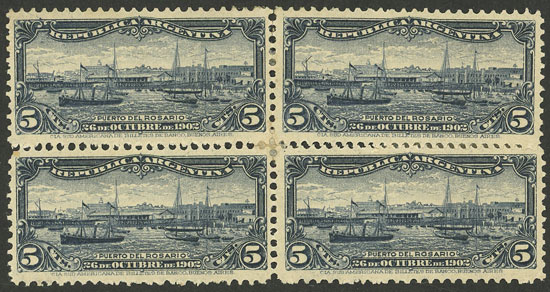 Lot 226 - Argentina general issues -  Guillermo Jalil - Philatino Auction # 2335 ARGENTINA: General auction with very good material and very low starts!