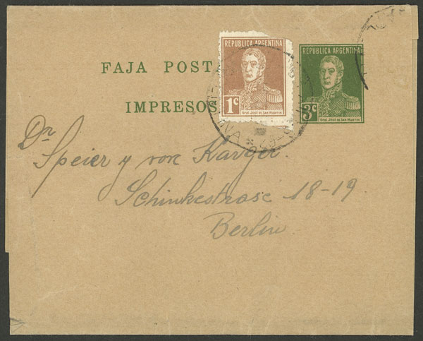 Lot 1363 - Argentina postal history - Guillermo Jalil - Philatino Auction # 2335 ARGENTINA: General auction with very good material and very low starts! Lot 1363 - Argentina postal history - Guillermo Jalil - Philatino Auction # 2335 ARGENTINA: General auction with very good material and very low starts!