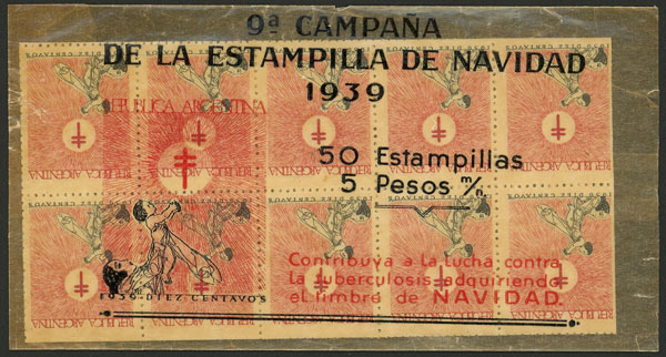 Lot 1511 - Argentina cinderellas - Guillermo Jalil - Philatino Auction # 2335 ARGENTINA: General auction with very good material and very low starts! Lot 1511 - Argentina cinderellas - Guillermo Jalil - Philatino Auction # 2335 ARGENTINA: General auction with very good material and very low starts!