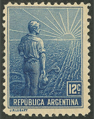 Lot 237 - Argentina general issues -  Guillermo Jalil - Philatino Auction # 2335 ARGENTINA: General auction with very good material and very low starts!