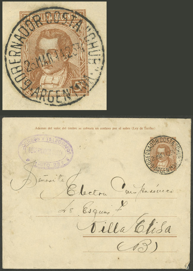 Lot 1373 - Argentina postal history - Guillermo Jalil - Philatino Auction # 2335 ARGENTINA: General auction with very good material and very low starts! Lot 1373 - Argentina postal history - Guillermo Jalil - Philatino Auction # 2335 ARGENTINA: General auction with very good material and very low starts!