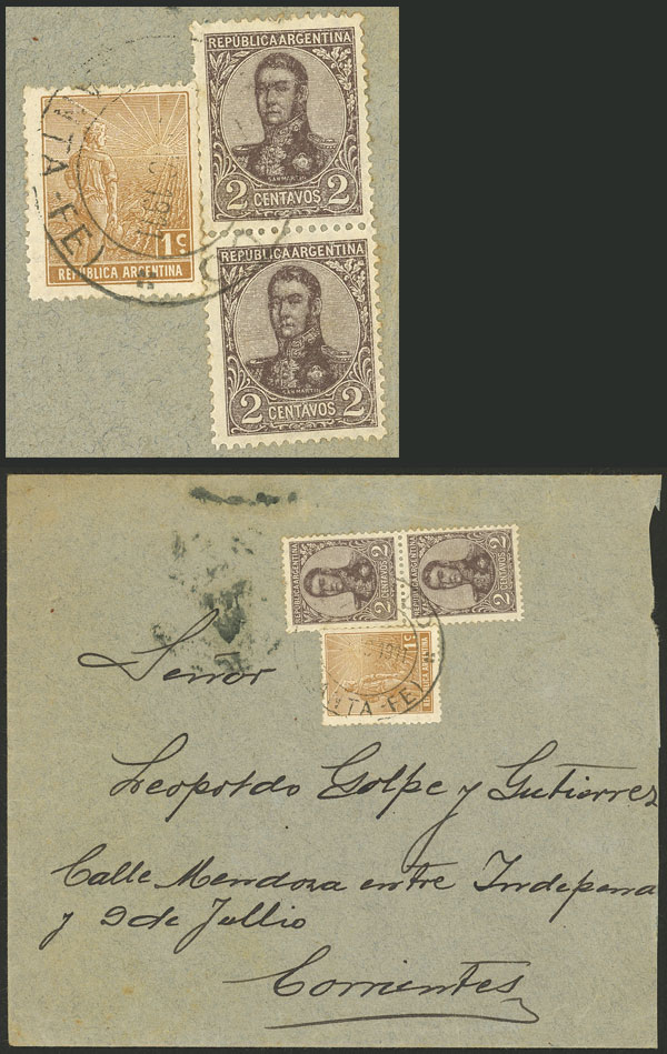 Lot 1353 - Argentina postal history - Guillermo Jalil - Philatino Auction # 2335 ARGENTINA: General auction with very good material and very low starts! Lot 1353 - Argentina postal history - Guillermo Jalil - Philatino Auction # 2335 ARGENTINA: General auction with very good material and very low starts!