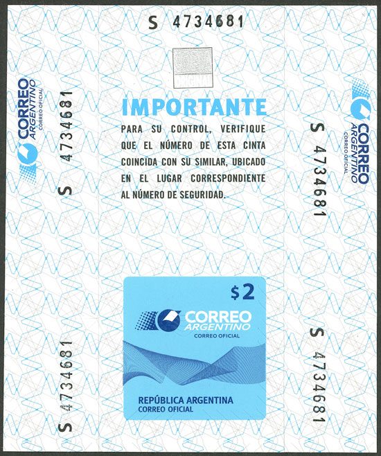 Lot 1180 - Argentina parcel post seals - Guillermo Jalil - Philatino Auction # 2335 ARGENTINA: General auction with very good material and very low starts! Lot 1180 - Argentina parcel post seals - Guillermo Jalil - Philatino Auction # 2335 ARGENTINA: General auction with very good material and very low starts!