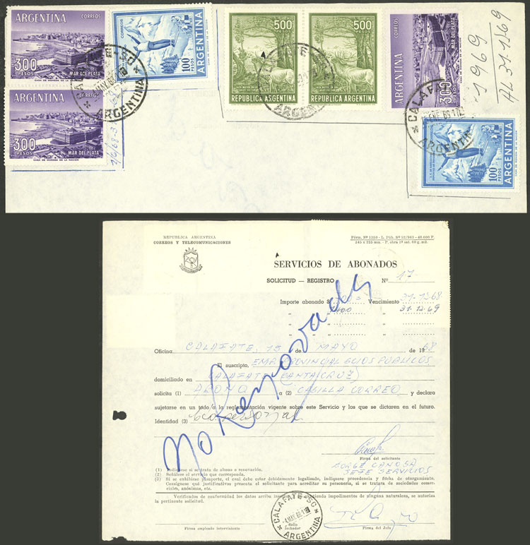 Lot 1416 - Argentina postal history - Guillermo Jalil - Philatino Auction # 2335 ARGENTINA: General auction with very good material and very low starts! Lot 1416 - Argentina postal history - Guillermo Jalil - Philatino Auction # 2335 ARGENTINA: General auction with very good material and very low starts!