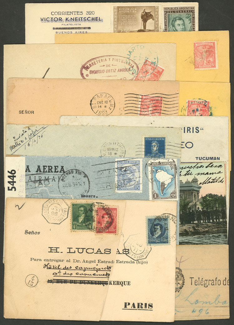 Lot 1345 - Argentina postal history - Guillermo Jalil - Philatino Auction # 2335 ARGENTINA: General auction with very good material and very low starts! Lot 1345 - Argentina postal history - Guillermo Jalil - Philatino Auction # 2335 ARGENTINA: General auction with very good material and very low starts!