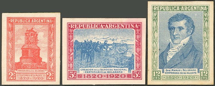 Lot 277 - Argentina general issues -  Guillermo Jalil - Philatino Auction # 2335 ARGENTINA: General auction with very good material and very low starts!