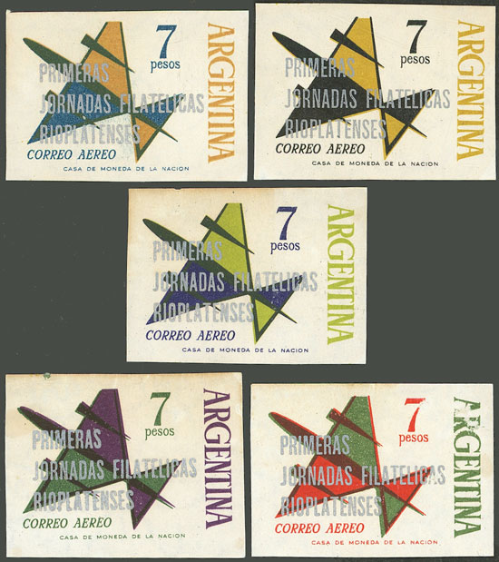 Lot 1118 - Argentina airmail - Guillermo Jalil - Philatino Auction # 2335 ARGENTINA: General auction with very good material and very low starts! Lot 1118 - Argentina airmail - Guillermo Jalil - Philatino Auction # 2335 ARGENTINA: General auction with very good material and very low starts!