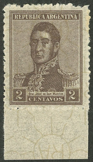 Lot 285 - Argentina general issues -  Guillermo Jalil - Philatino Auction # 2335 ARGENTINA: General auction with very good material and very low starts!