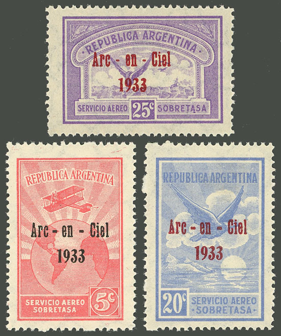 Lot 1124 - Argentina airmail - private issue - Guillermo Jalil - Philatino Auction # 2335 ARGENTINA: General auction with very good material and very low starts! Lot 1124 - Argentina airmail - private issue - Guillermo Jalil - Philatino Auction # 2335 ARGENTINA: General auction with very good material and very low starts!