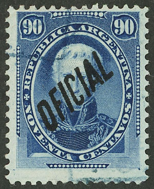 Lot 1188 - Argentina official stamps - Guillermo Jalil - Philatino Auction # 2335 ARGENTINA: General auction with very good material and very low starts! Lot 1188 - Argentina official stamps - Guillermo Jalil - Philatino Auction # 2335 ARGENTINA: General auction with very good material and very low starts!