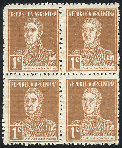 Lot 300 - Argentina general issues -  Guillermo Jalil - Philatino Auction # 2335 ARGENTINA: General auction with very good material and very low starts!