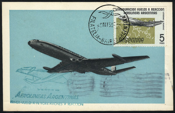 Lot 1107 - Argentina airmail - Guillermo Jalil - Philatino Auction # 2335 ARGENTINA: General auction with very good material and very low starts! Lot 1107 - Argentina airmail - Guillermo Jalil - Philatino Auction # 2335 ARGENTINA: General auction with very good material and very low starts!