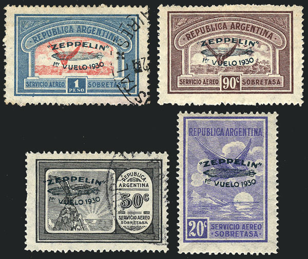 Lot 1079 - Argentina airmail -  Guillermo Jalil - Philatino Auction # 2335 ARGENTINA: General auction with very good material and very low starts!