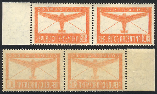Lot 1093 - Argentina airmail -  Guillermo Jalil - Philatino Auction # 2335 ARGENTINA: General auction with very good material and very low starts!