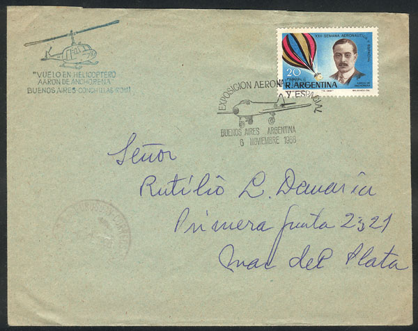 Lot 1417 - Argentina postal history - Guillermo Jalil - Philatino Auction # 2335 ARGENTINA: General auction with very good material and very low starts! Lot 1417 - Argentina postal history - Guillermo Jalil - Philatino Auction # 2335 ARGENTINA: General auction with very good material and very low starts!