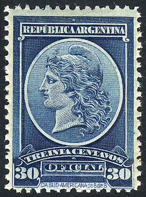 Lot 1189 - Argentina official stamps - Guillermo Jalil - Philatino Auction # 2335 ARGENTINA: General auction with very good material and very low starts! Lot 1189 - Argentina official stamps - Guillermo Jalil - Philatino Auction # 2335 ARGENTINA: General auction with very good material and very low starts!