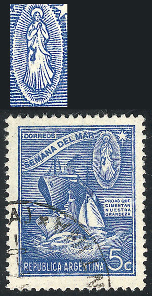 Lot 291 - Argentina general issues -  Guillermo Jalil - Philatino Auction # 2337 ARGENTINA: General auction including rarities, all with very low starts!
