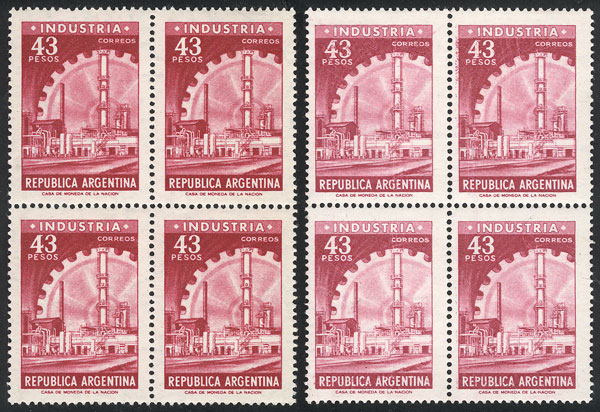 Lot 436 - Argentina general issues -  Guillermo Jalil - Philatino Auction # 2337 ARGENTINA: General auction including rarities, all with very low starts!