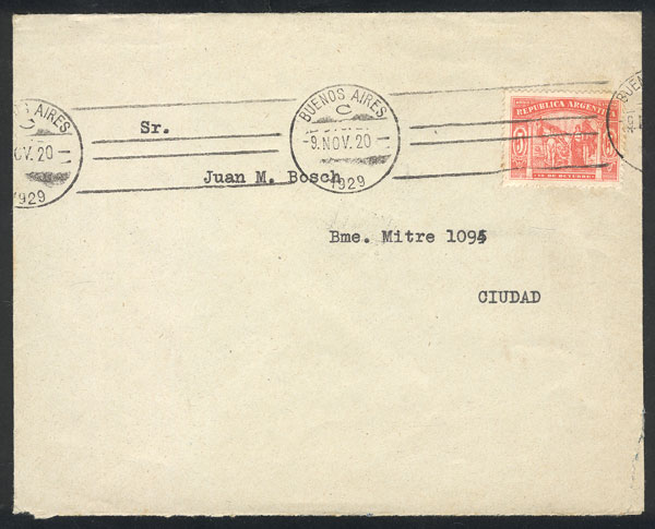 Lot 662 - Argentina postal history - Guillermo Jalil - Philatino Auction # 2337 ARGENTINA: General auction including rarities, all with very low starts! Lot 662 - Argentina postal history - Guillermo Jalil - Philatino Auction # 2337 ARGENTINA: General auction including rarities, all with very low starts!