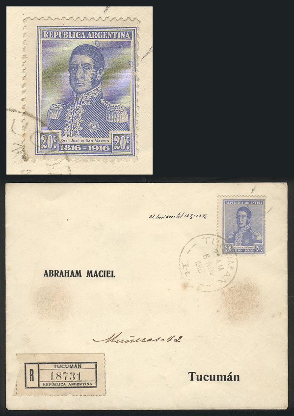 Lot 652 - Argentina postal history - Guillermo Jalil - Philatino Auction # 2337 ARGENTINA: General auction including rarities, all with very low starts! Lot 652 - Argentina postal history - Guillermo Jalil - Philatino Auction # 2337 ARGENTINA: General auction including rarities, all with very low starts!