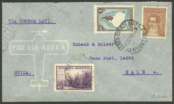 Lot 669 - Argentina postal history - Guillermo Jalil - Philatino Auction # 2337 ARGENTINA: General auction including rarities, all with very low starts! Lot 669 - Argentina postal history - Guillermo Jalil - Philatino Auction # 2337 ARGENTINA: General auction including rarities, all with very low starts!