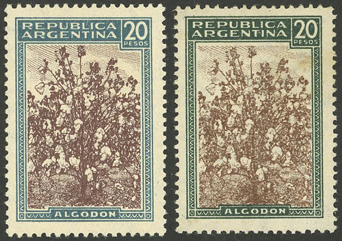 Lot 219 - Argentina general issues -  Guillermo Jalil - Philatino Auction # 2337 ARGENTINA: General auction including rarities, all with very low starts!