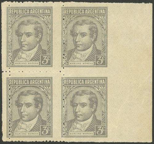 Lot 282 - Argentina general issues -  Guillermo Jalil - Philatino Auction # 2337 ARGENTINA: General auction including rarities, all with very low starts!