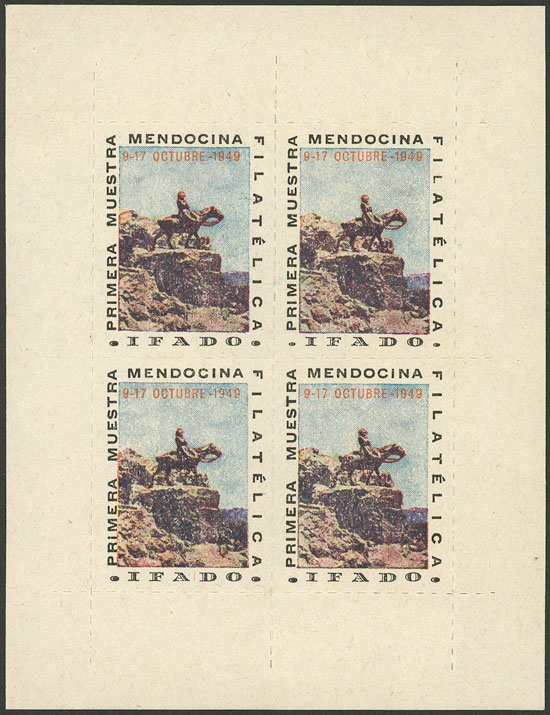 Lot 705 - Argentina cinderellas -  Guillermo Jalil - Philatino Auction # 2337 ARGENTINA: General auction including rarities, all with very low starts!