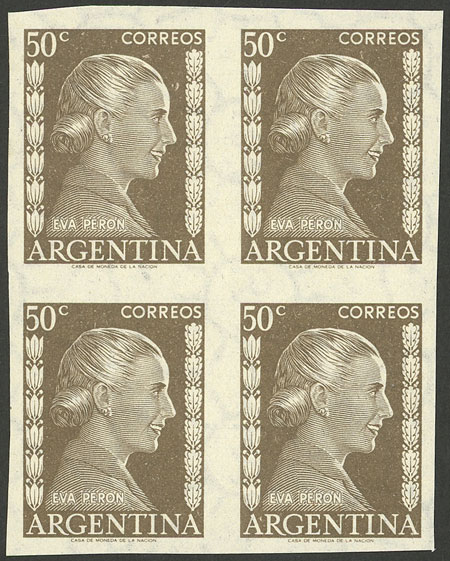 Lot 328 - Argentina general issues -  Guillermo Jalil - Philatino Auction # 2337 ARGENTINA: General auction including rarities, all with very low starts!