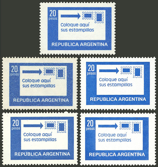 Lot 481 - Argentina general issues - Guillermo Jalil - Philatino Auction # 2337 ARGENTINA: General auction including rarities, all with very low starts! Lot 481 - Argentina general issues - Guillermo Jalil - Philatino Auction # 2337 ARGENTINA: General auction including rarities, all with very low starts!