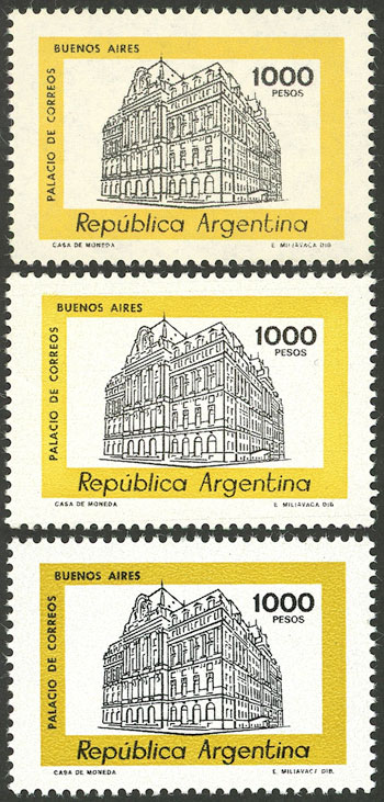 Lot 488 - Argentina general issues - Guillermo Jalil - Philatino Auction # 2337 ARGENTINA: General auction including rarities, all with very low starts! Lot 488 - Argentina general issues - Guillermo Jalil - Philatino Auction # 2337 ARGENTINA: General auction including rarities, all with very low starts!